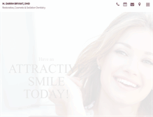 Tablet Screenshot of drbryantdmd.com